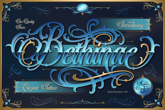Bethinae Font: Elegant & Versatile Design Tool